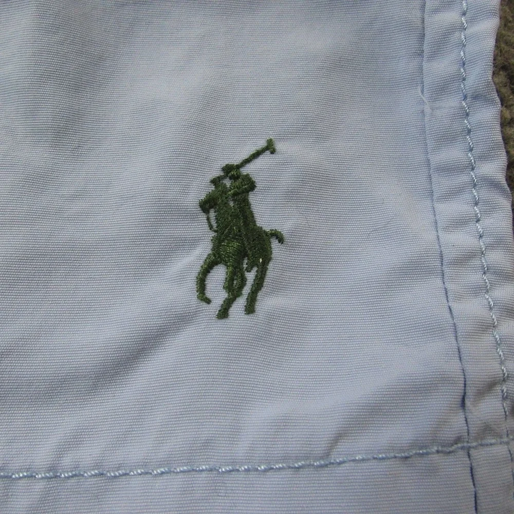 Polo Ralph Lauren Swim Trunks Mens‎ 4XL Blue Nylon Mesh Lined Drawstring Shorts